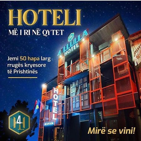 Hotel 4 Llulla Pristina Exterior photo